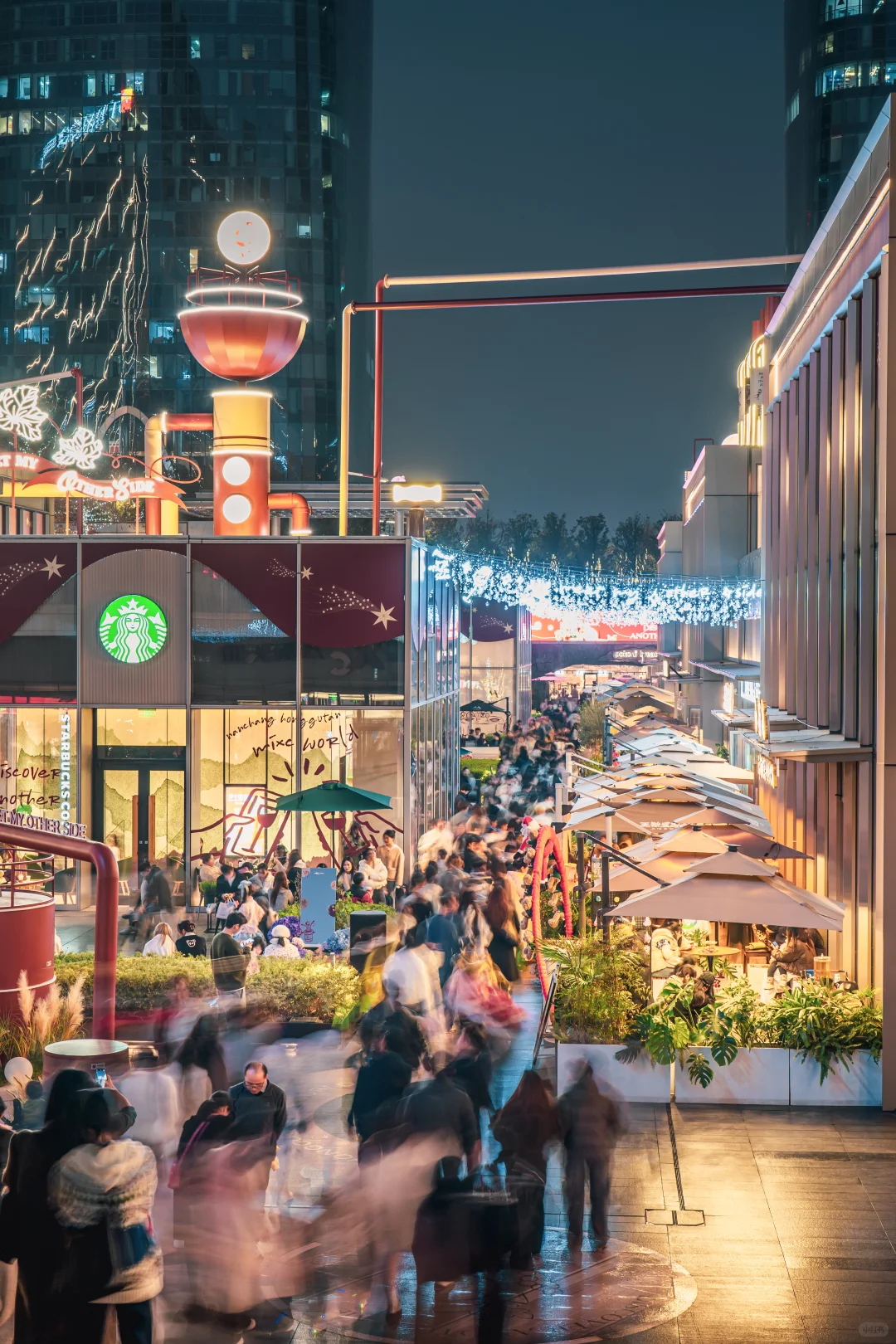 南昌圣诞🎄｜红谷滩空降微醺红酒小镇