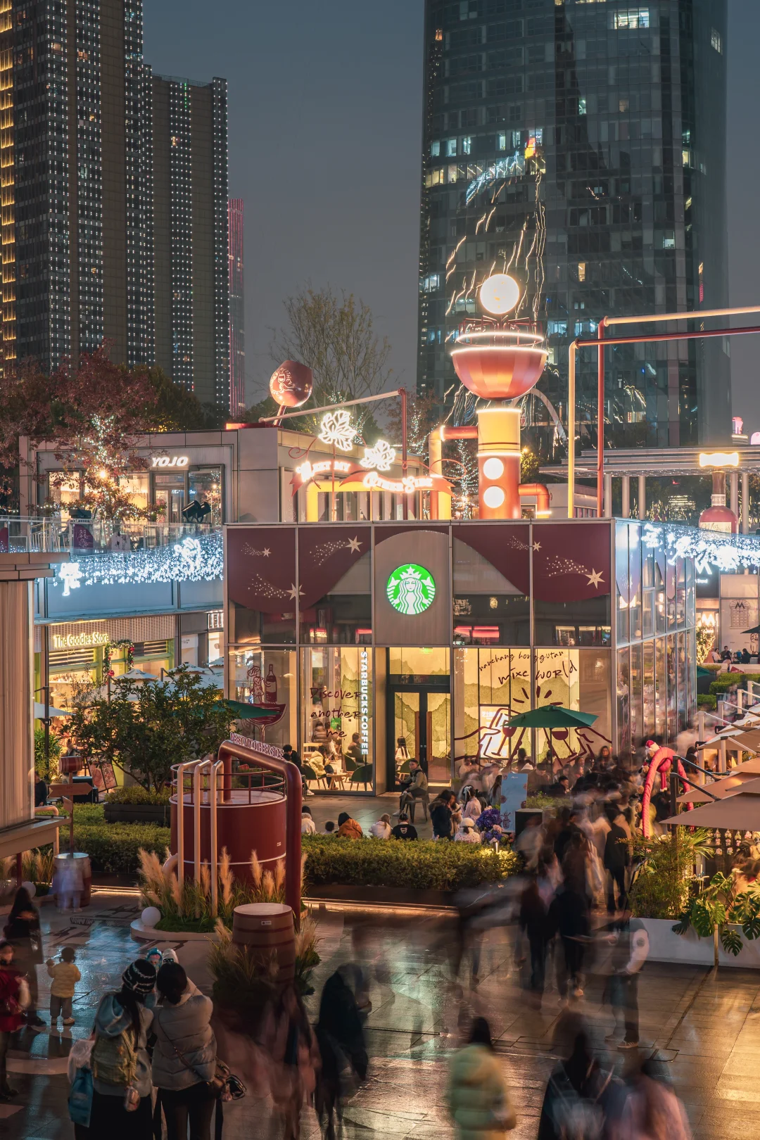 南昌圣诞🎄｜红谷滩空降微醺红酒小镇