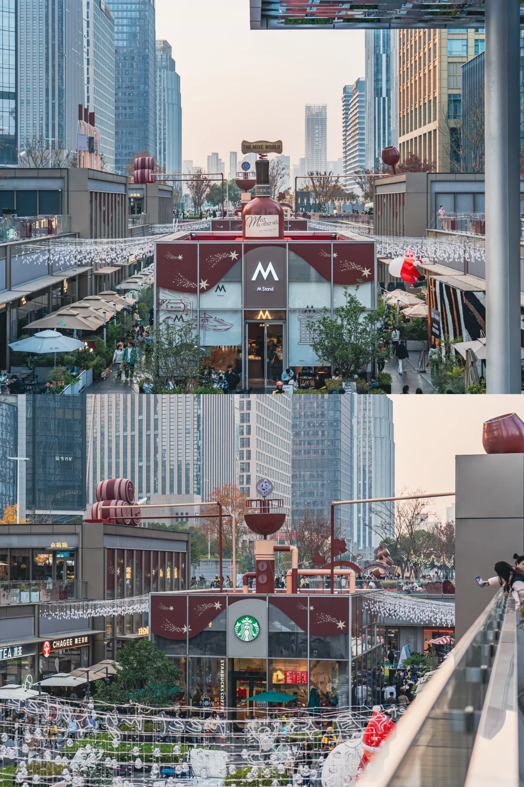 南昌圣诞🎄｜红谷滩空降微醺红酒小镇