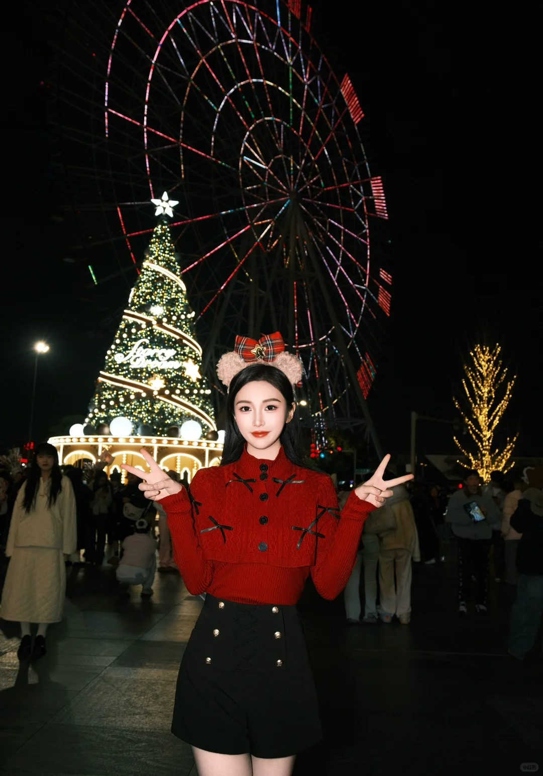 南昌万象城圣诞树富士直出🎄圣诞氛围拿捏✨