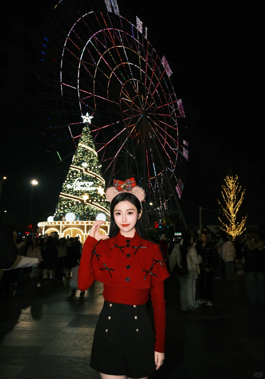 南昌万象城圣诞树富士直出🎄圣诞氛围拿捏✨