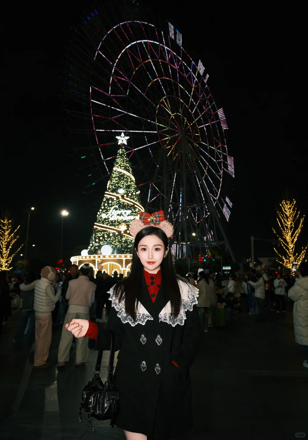南昌万象城圣诞树富士直出🎄圣诞氛围拿捏✨