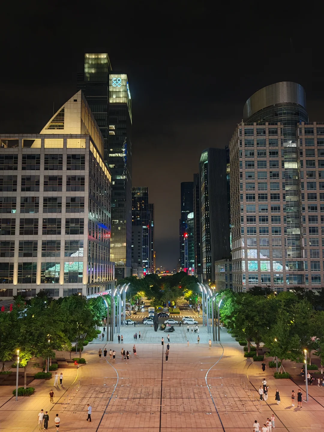 苏州东方之门&金鸡湖音乐喷泉