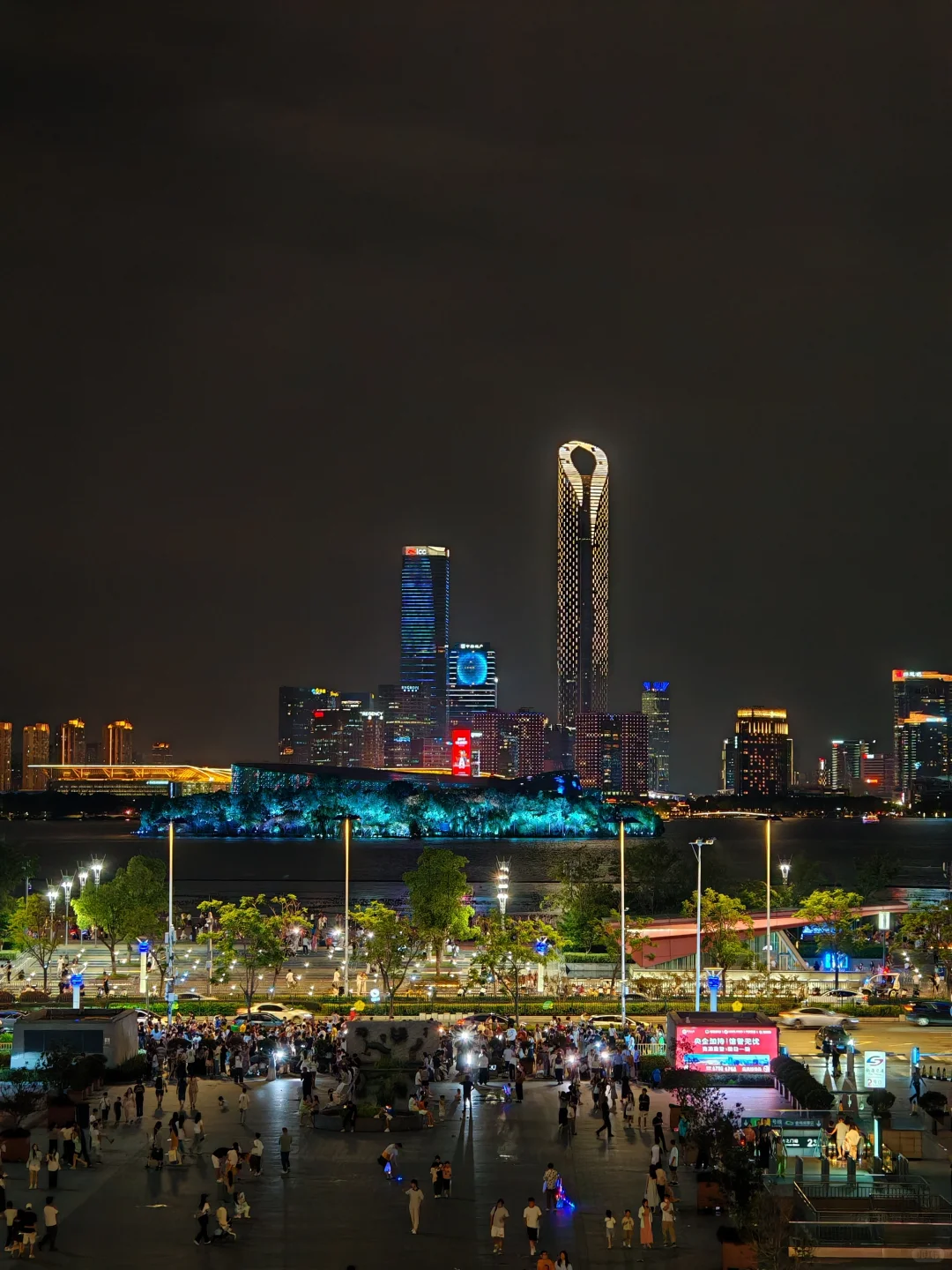 苏州东方之门&金鸡湖音乐喷泉