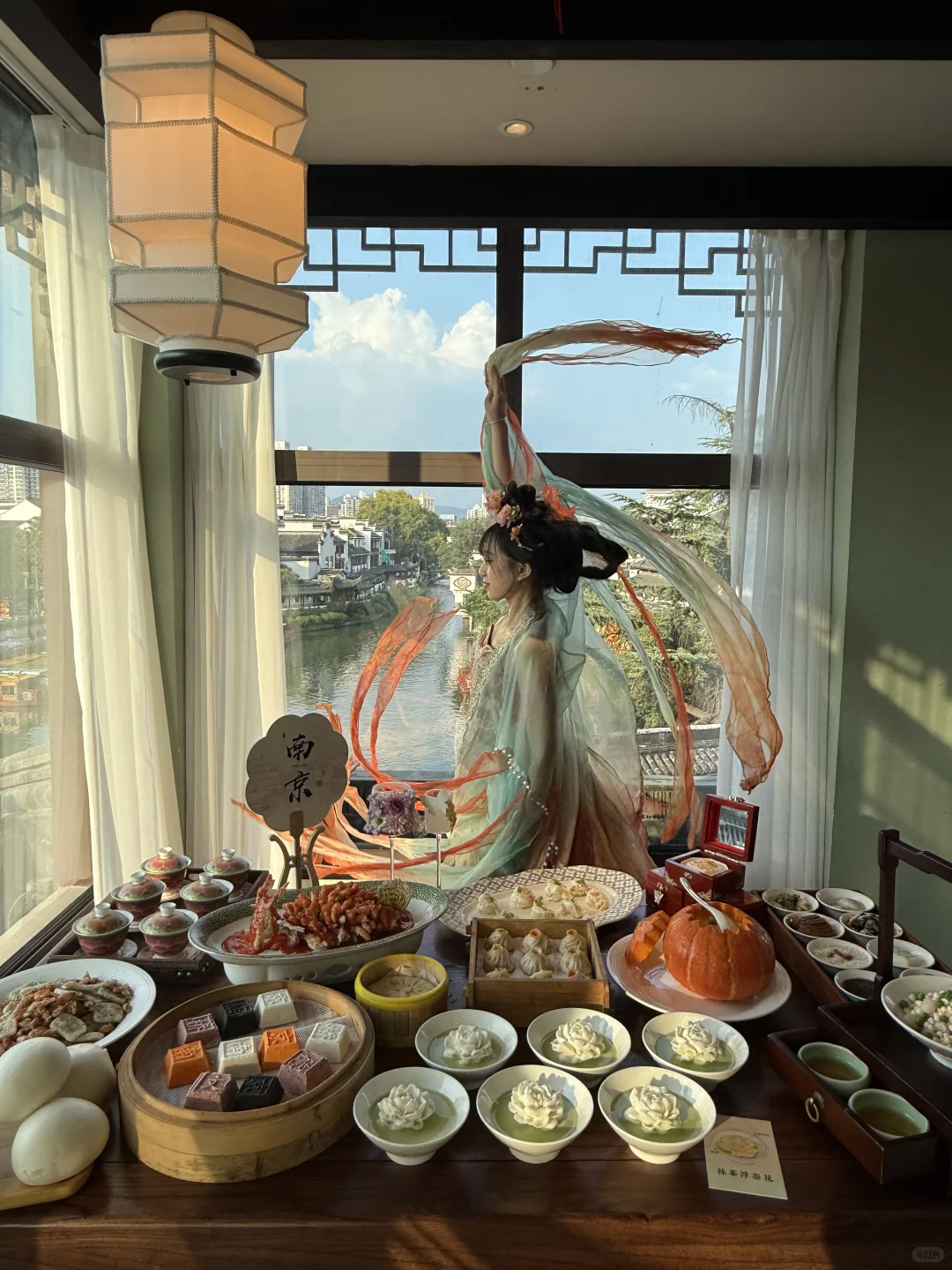 记住南京这个位置！！人均一百看秦淮夜景🌃