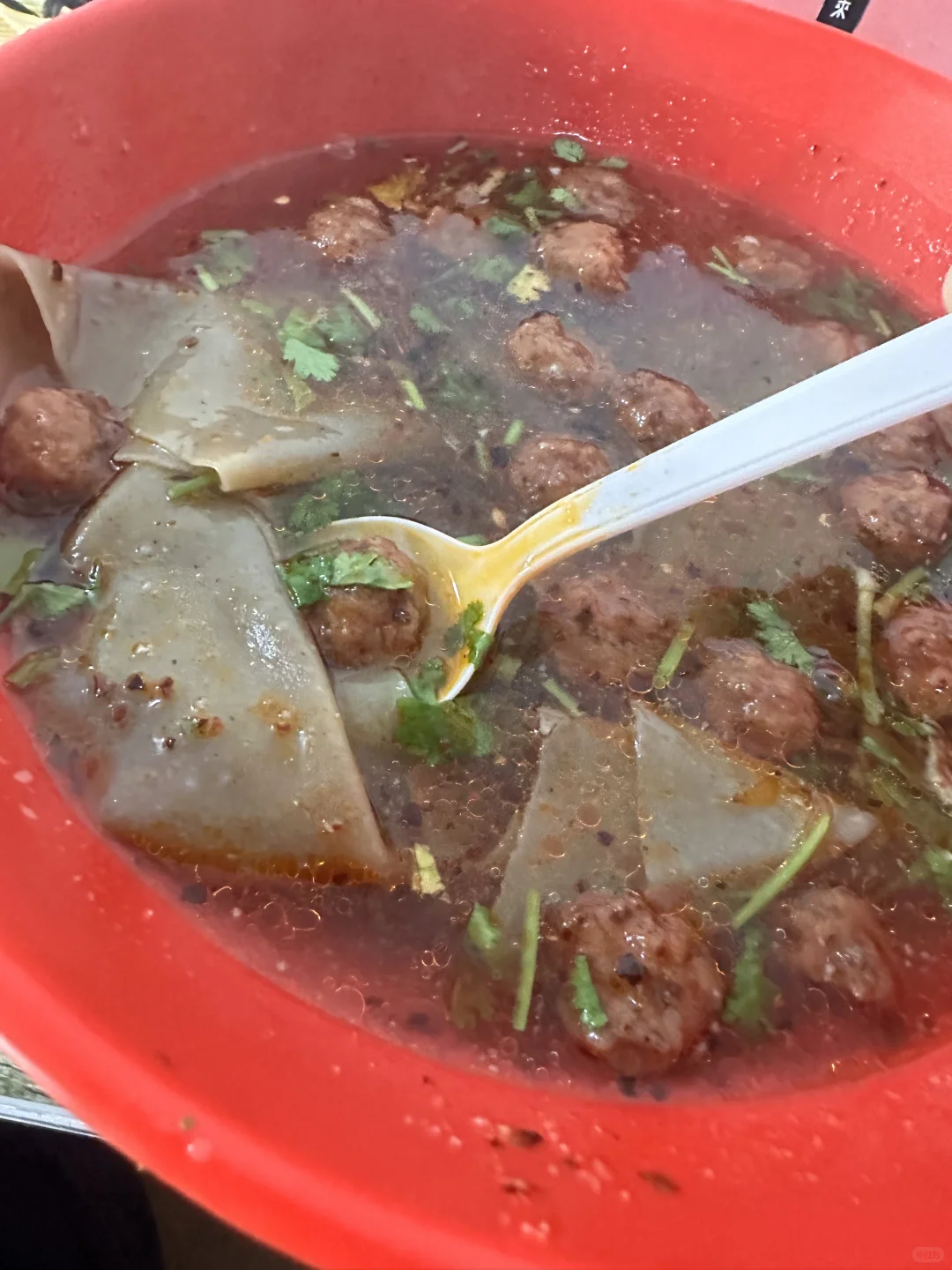 徐州早餐代表！烙馍➕丸子汤➕徐州肉酱米线🥣