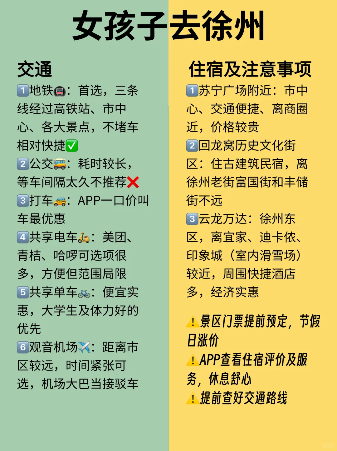 奉劝各位去徐州玩的女孩子一定要……😰😰😰