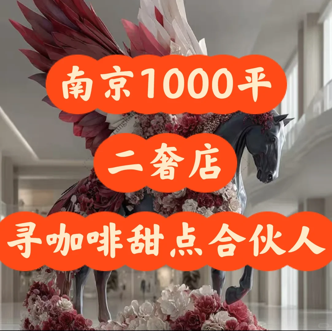 南京奢侈品店，寻找咖啡甜点合伙人