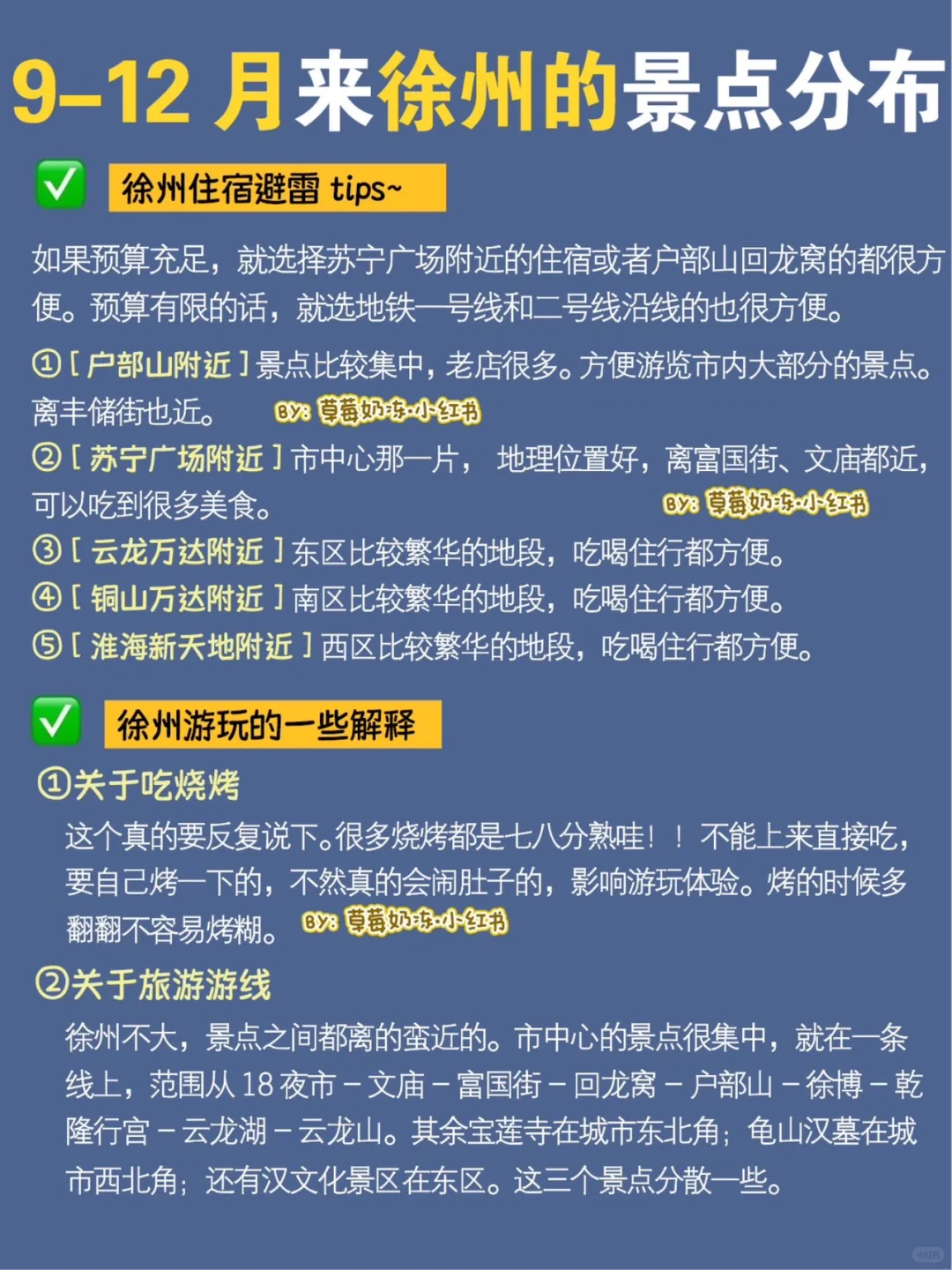 徐州 | 不绕路，靠这份手绘地图🗺️轻松搞定❗