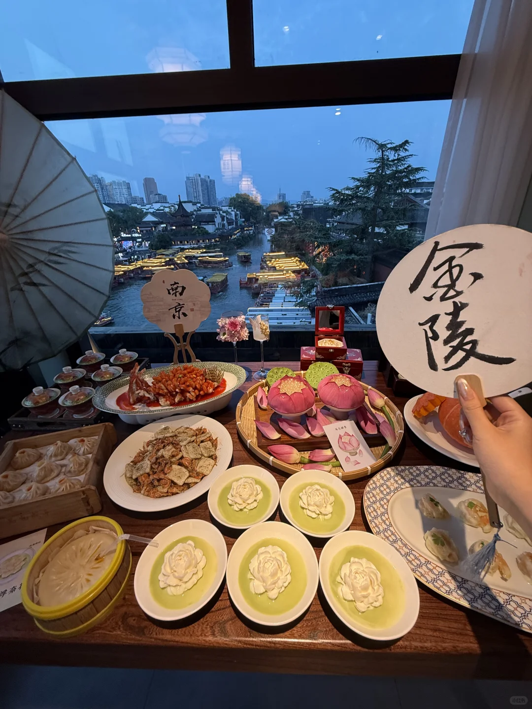 记住南京这个位置！！人均一百看秦淮夜景🌃