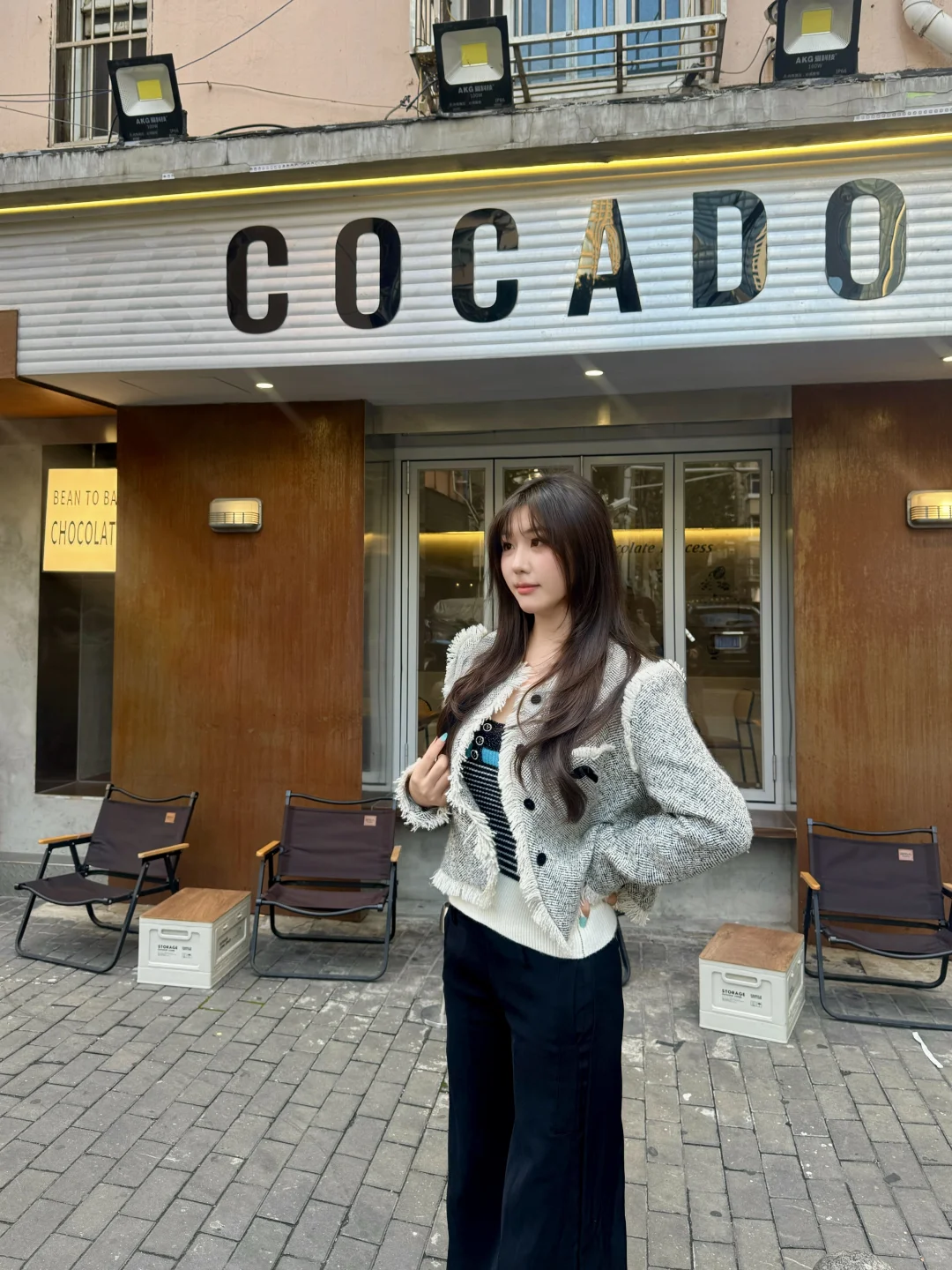 到韩国了 跟南京似的