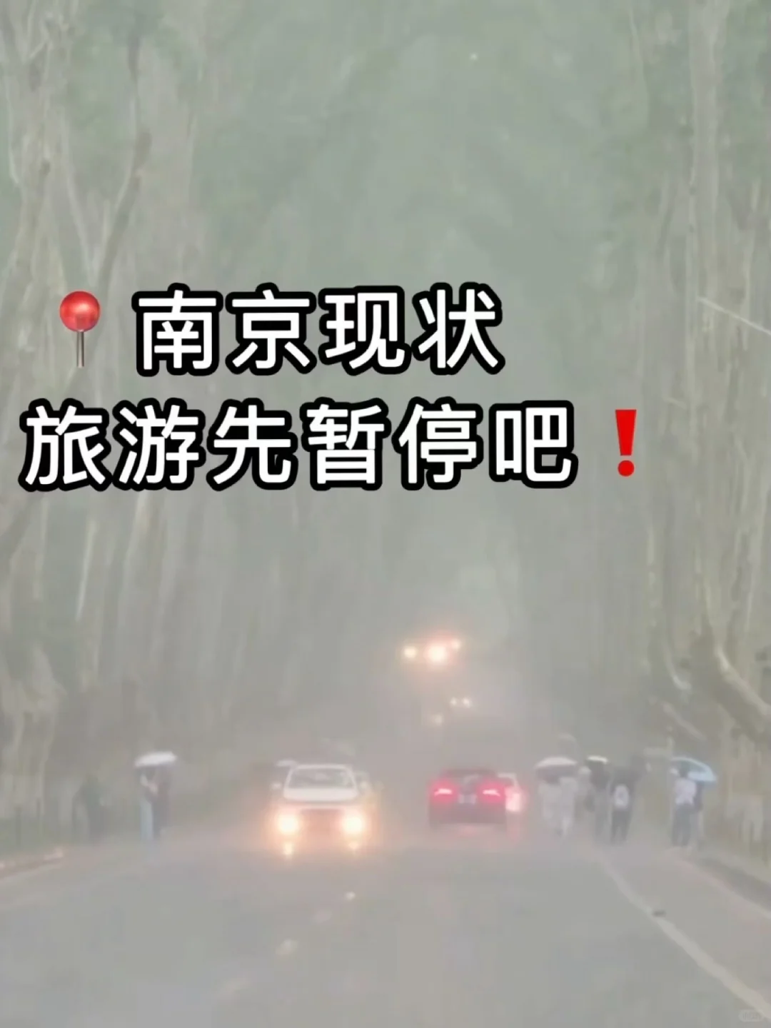 刚通知！近期去南京的家人们！😰抓紧改期吧