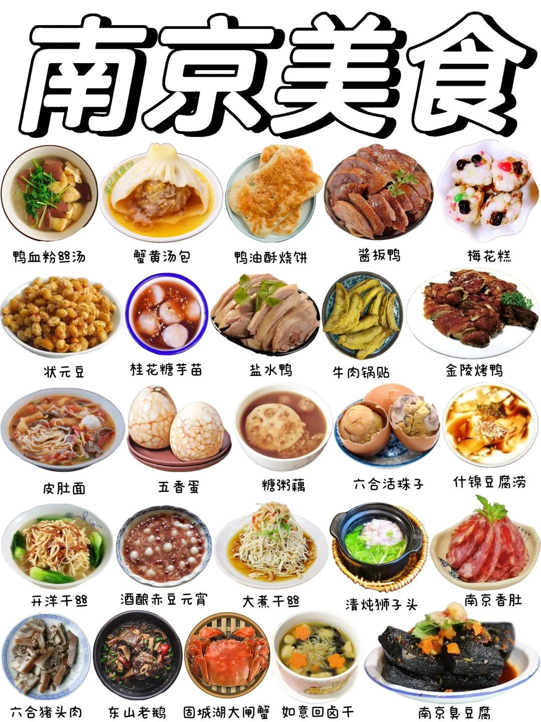 南京必吃美食有哪些❓