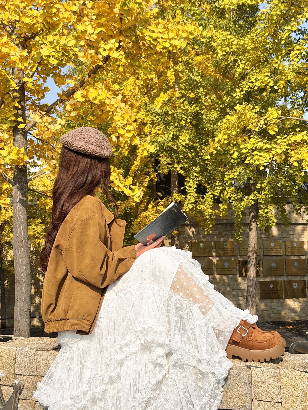 11.14实况！！南京银杏大道美到封神😭。。。