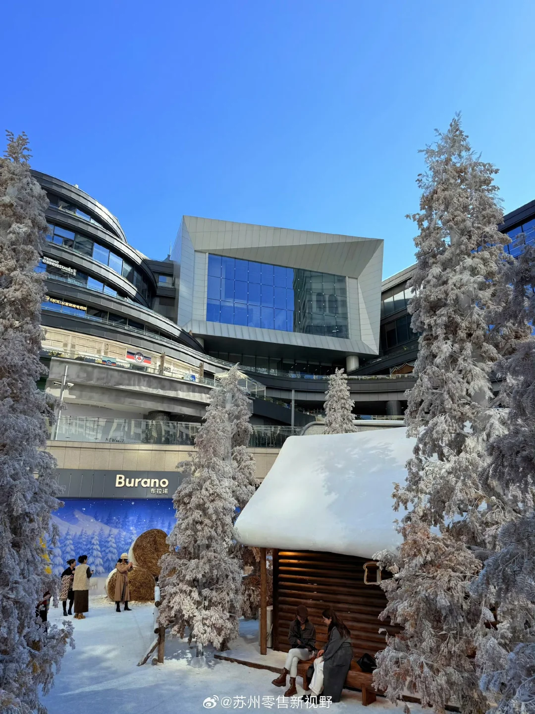 苏州狮山龙湖的圣诞氛围也太好了叭🙊