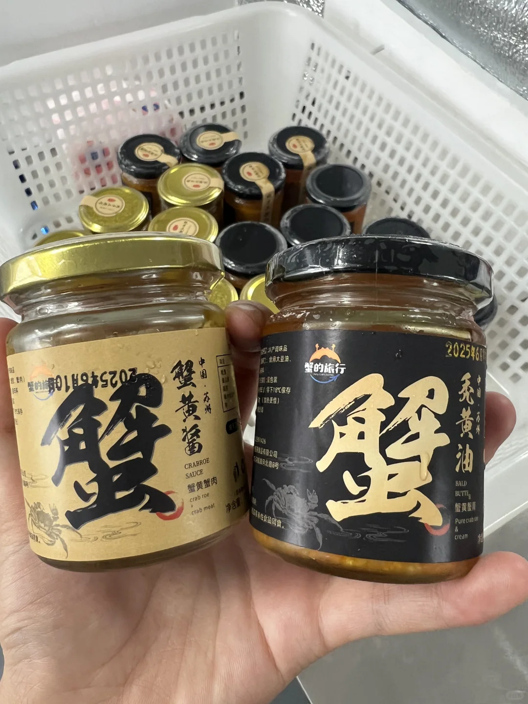 深夜放毒！这苏州蟹黄酱太诱人~