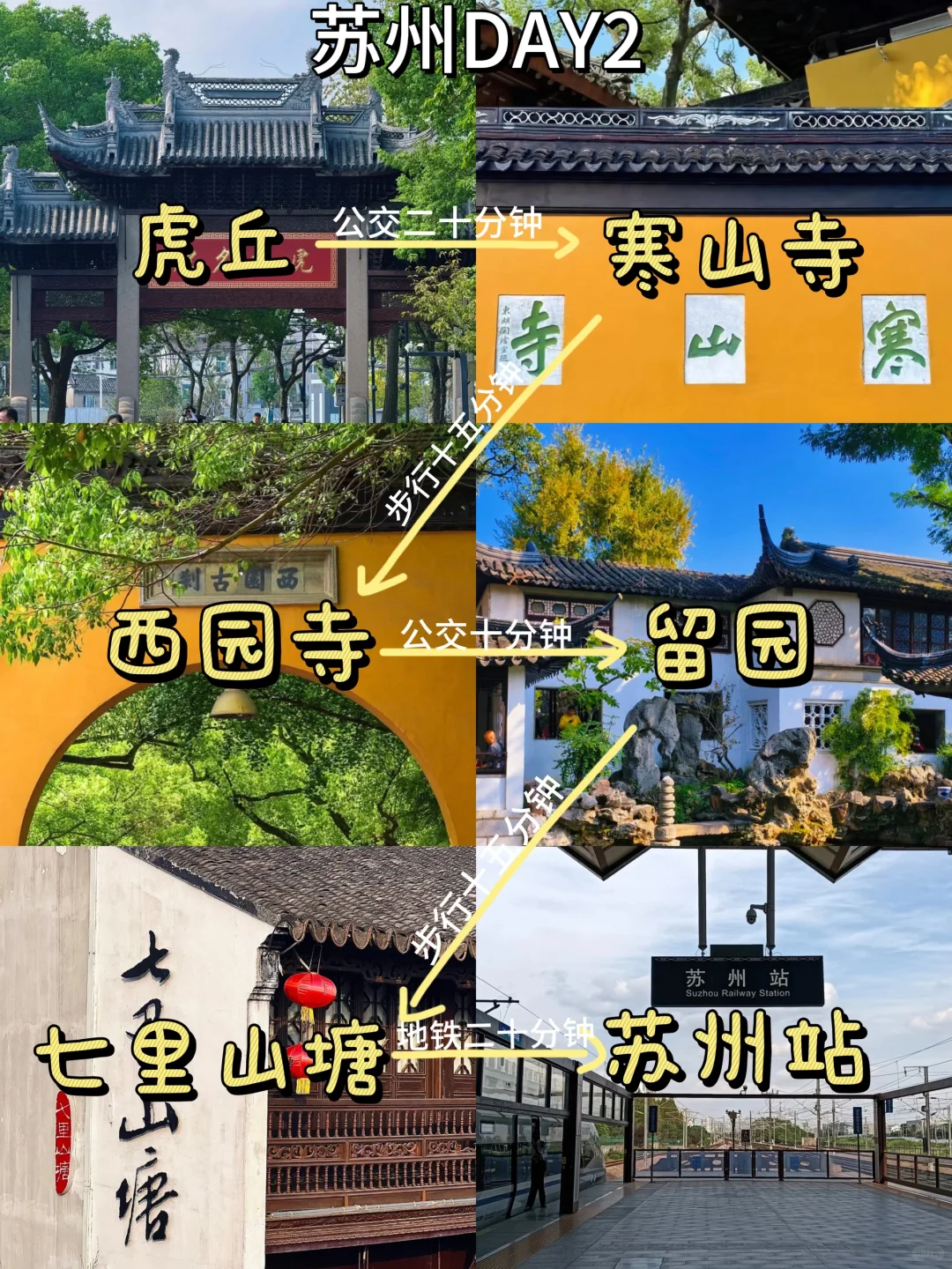 极限特种兵🚶‍♂️之苏州两天一晚旅游攻略📷