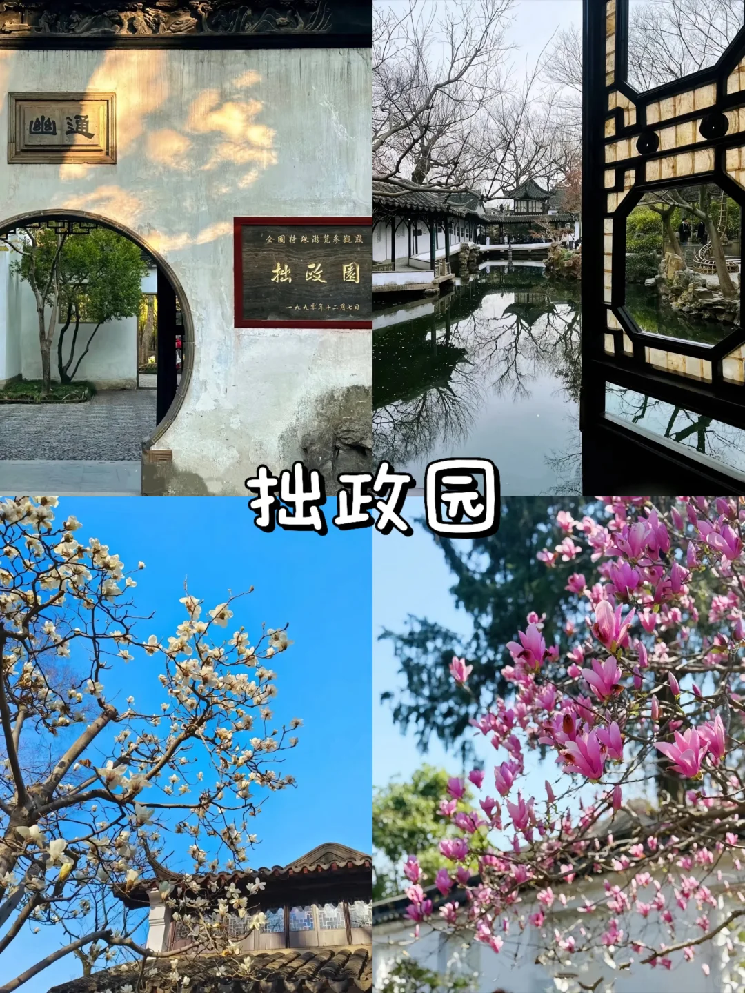 极限特种兵🚶‍♂️之苏州两天一晚旅游攻略📷