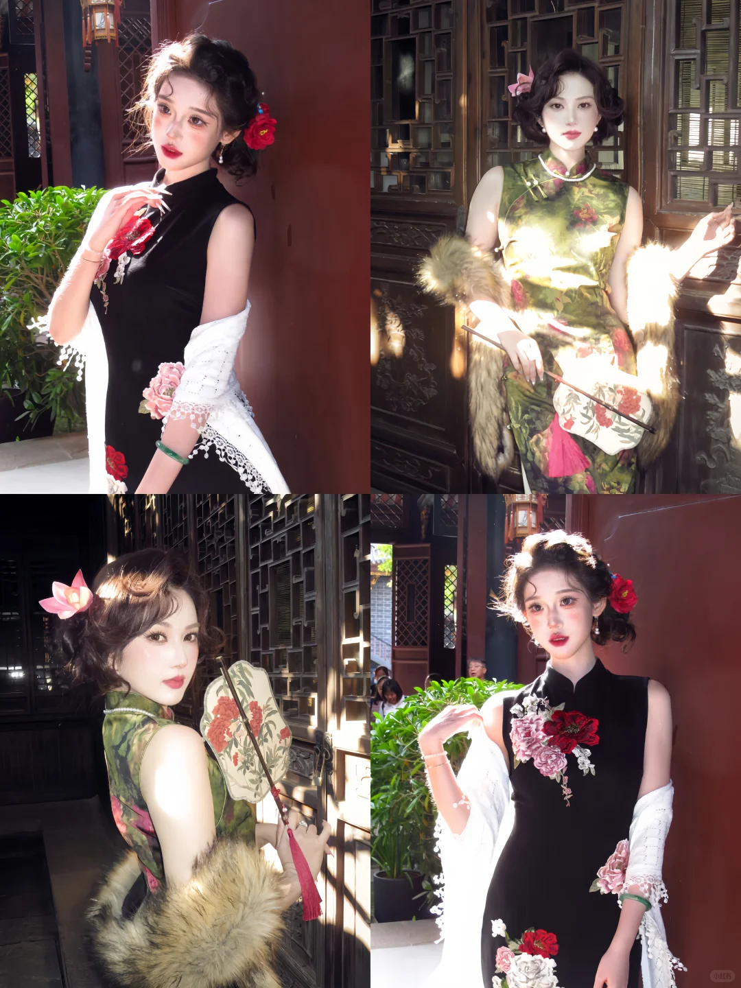 南京秦淮河旗袍妆造➕披肩‼️只要3️⃣位数！