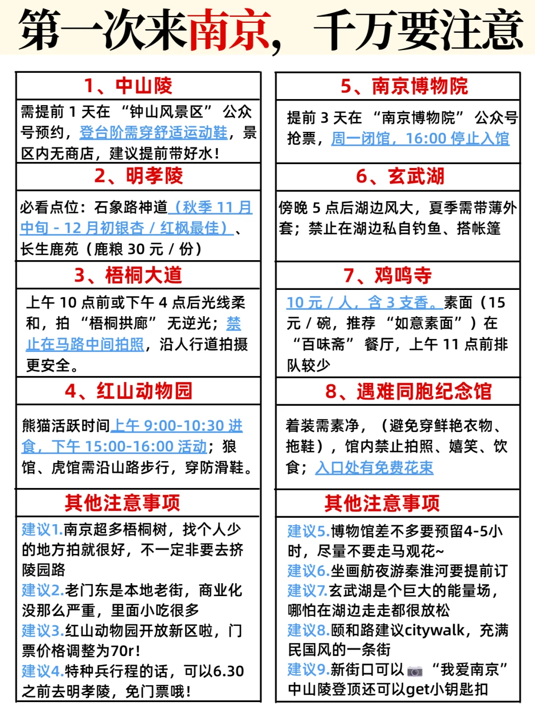 三天两夜⛩️头一次来南京跟我这样玩更合适