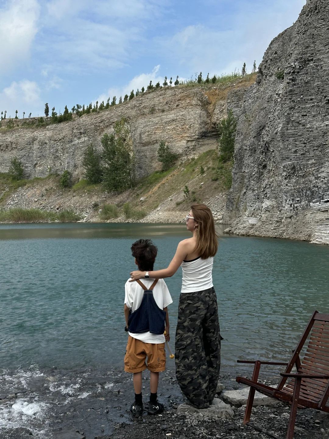 不在安吉 在徐州🏖️新晋遛娃胜地—蓝湖瀑布
