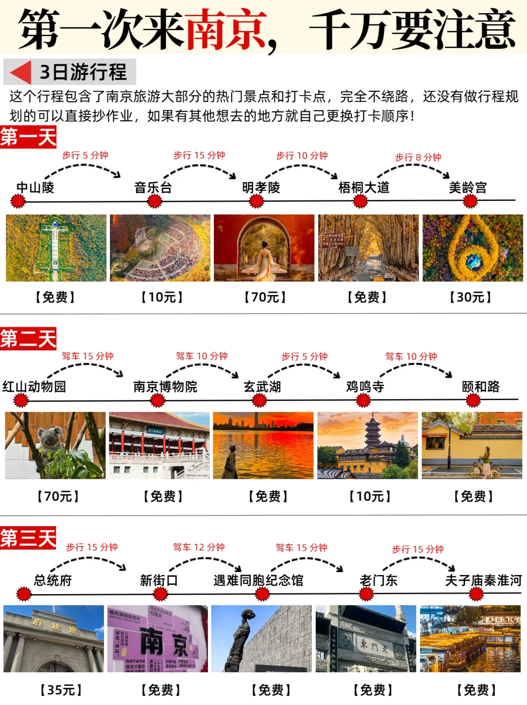 三天两夜⛩️头一次来南京跟我这样玩更合适