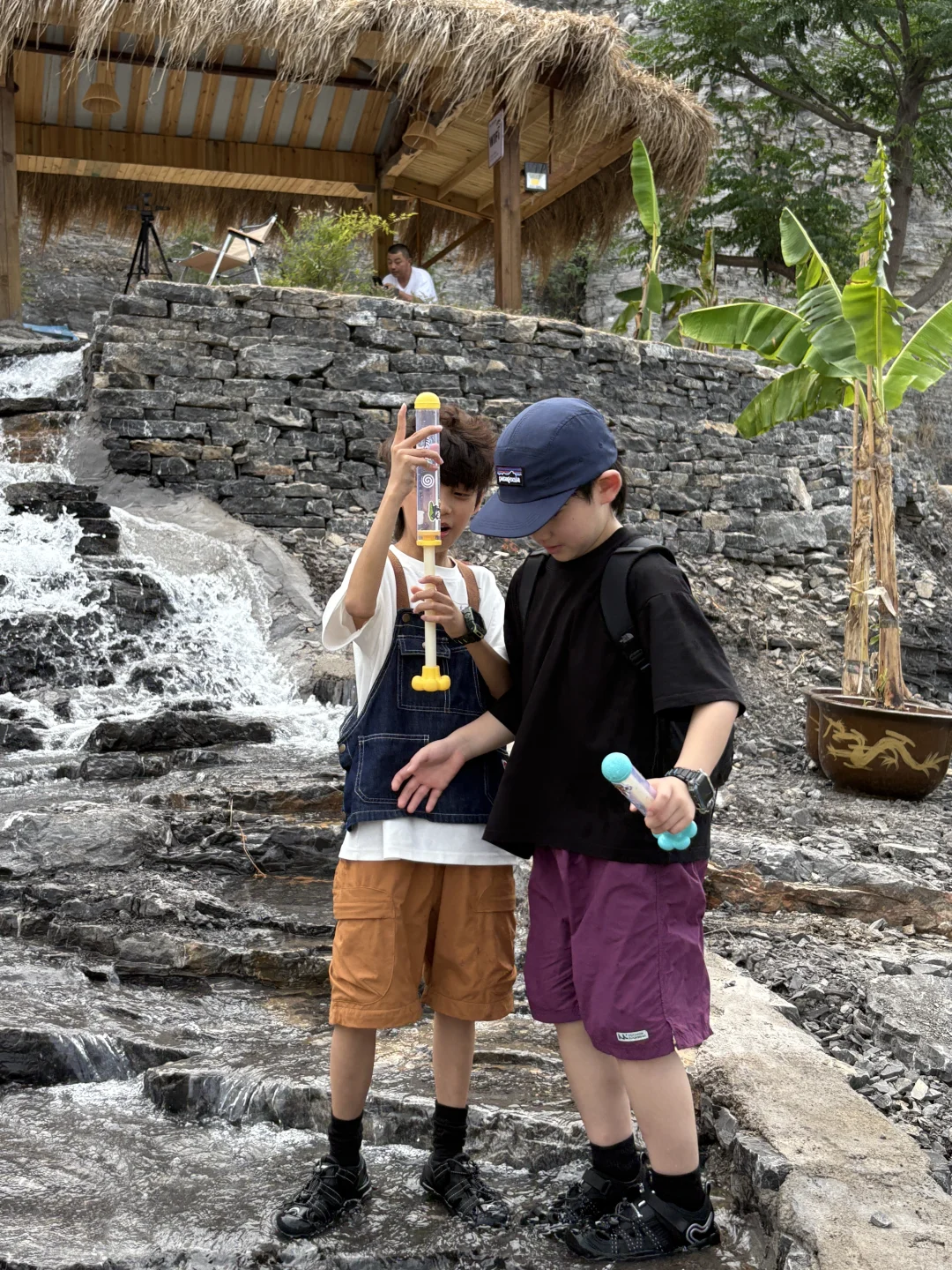 不在安吉 在徐州🏖️新晋遛娃胜地—蓝湖瀑布