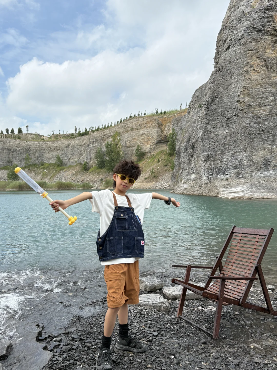 不在安吉 在徐州🏖️新晋遛娃胜地—蓝湖瀑布