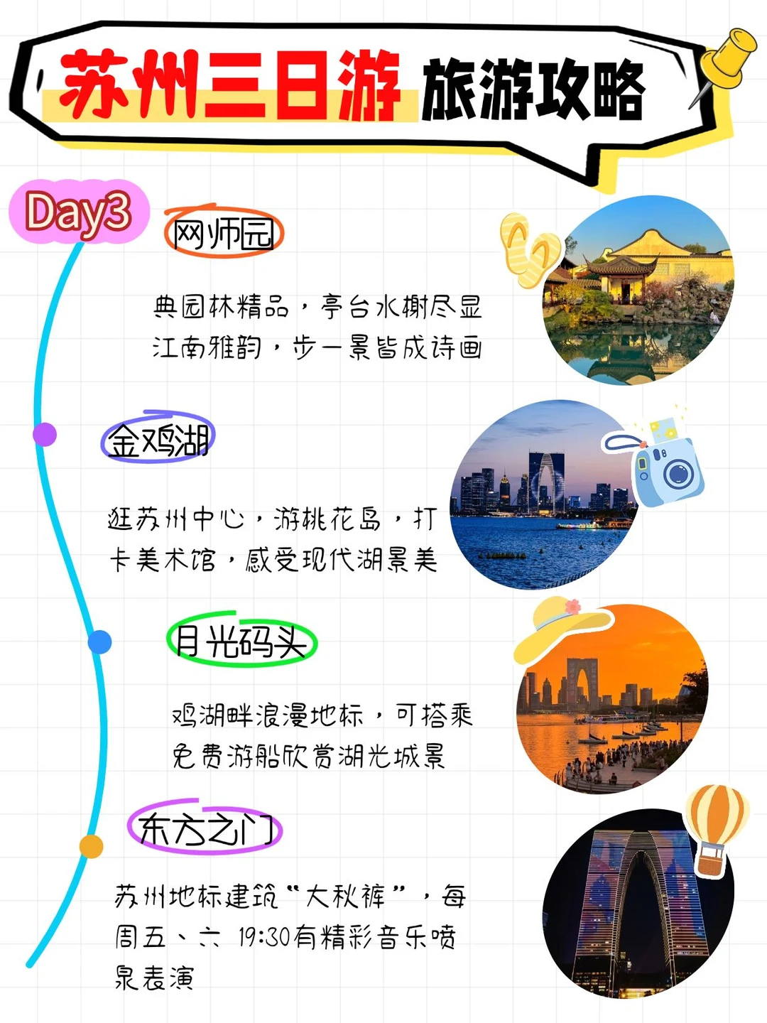 苏州旅游攻略｜避开人潮玩转姑苏！✨