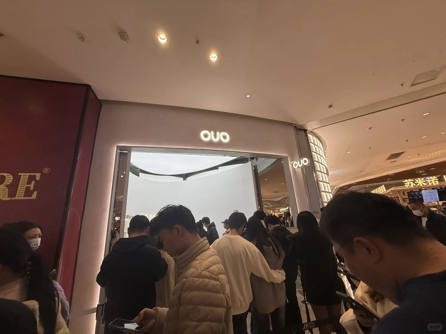 今天排了好久的队，终于轮到我了！