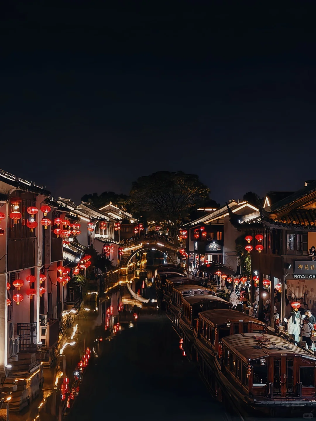 夜幕下的苏州，梦回江南水乡