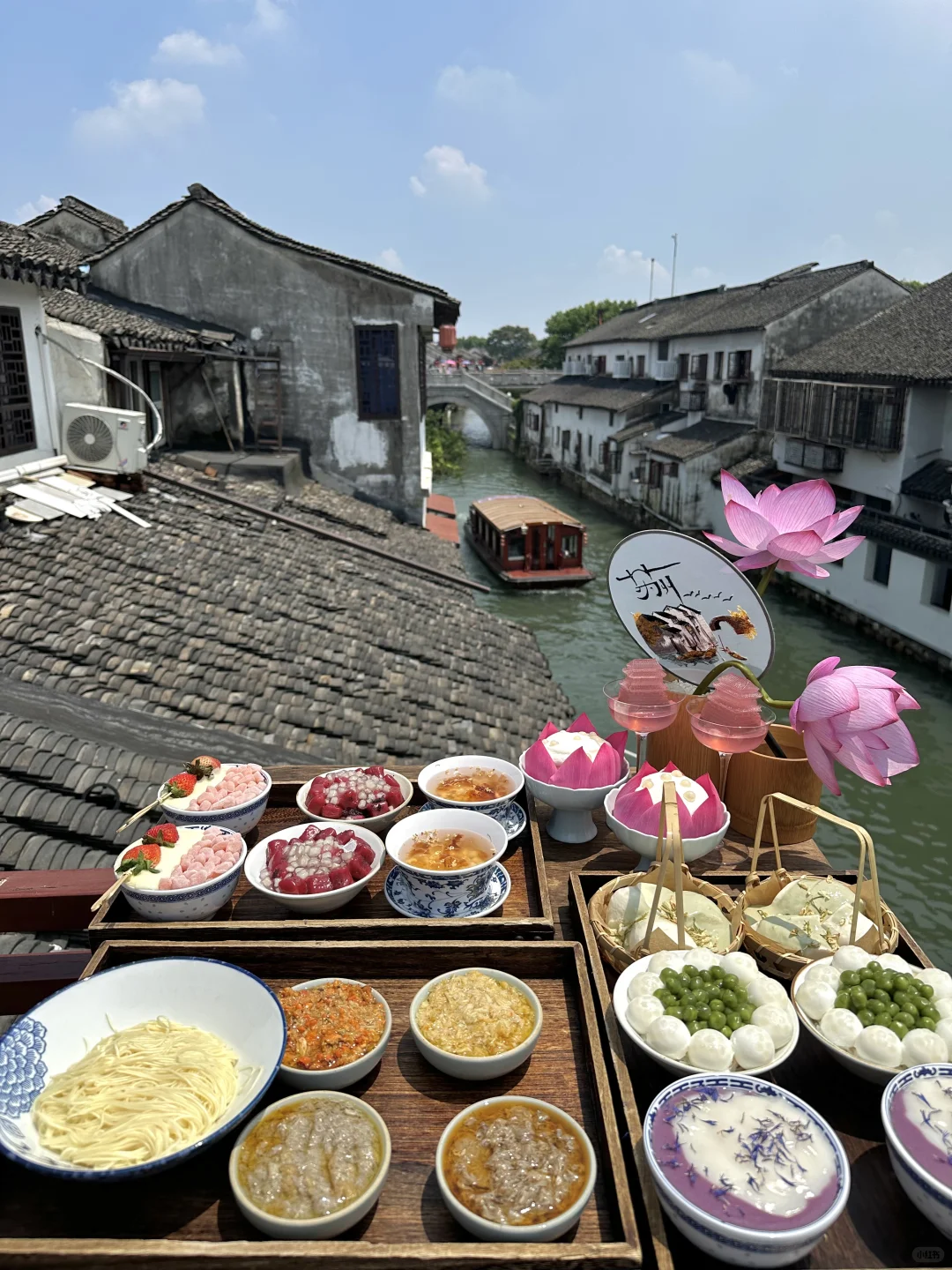 因为山塘街的河景，永远对苏州有滤镜。。。