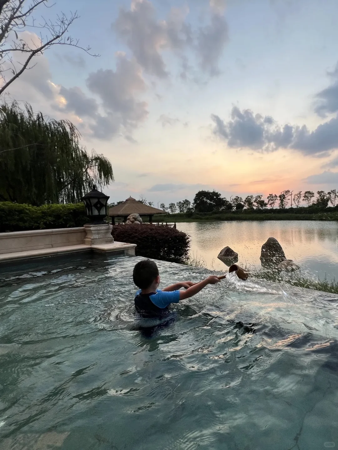 太湖边泡温泉♨️苏州湾华邑，带娃3天1599