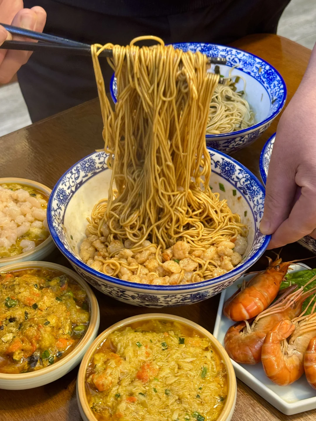 来苏州第一件事🥢直奔山塘街坐游船吃苏式面