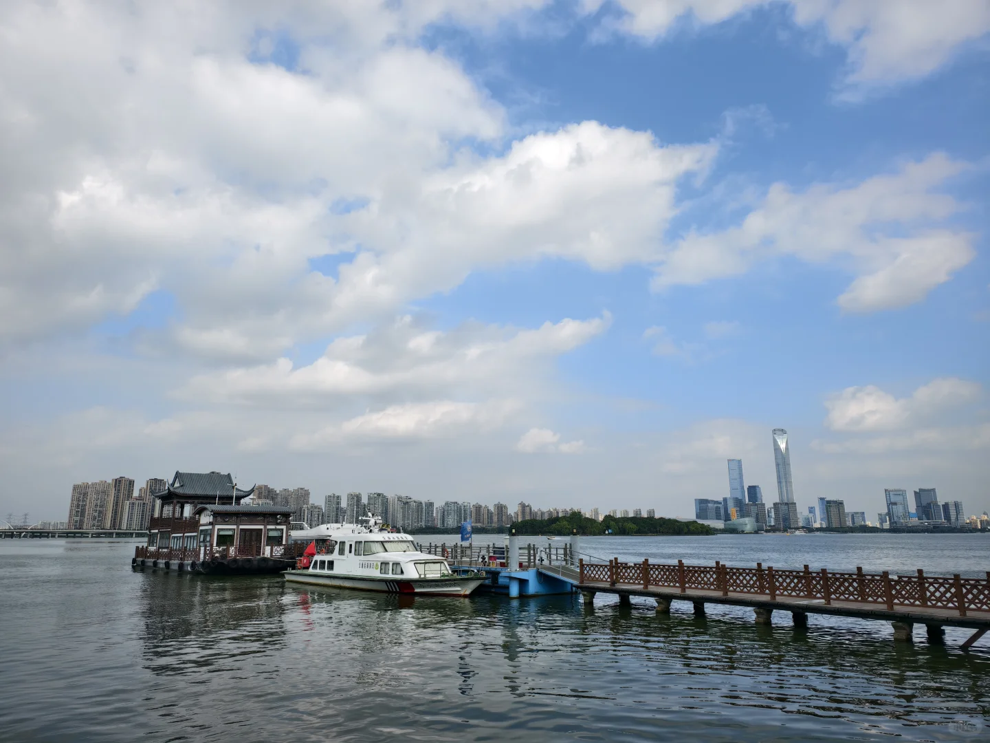📍苏州旅游攻略🎇金鸡湖🆓轮渡太绝⛲