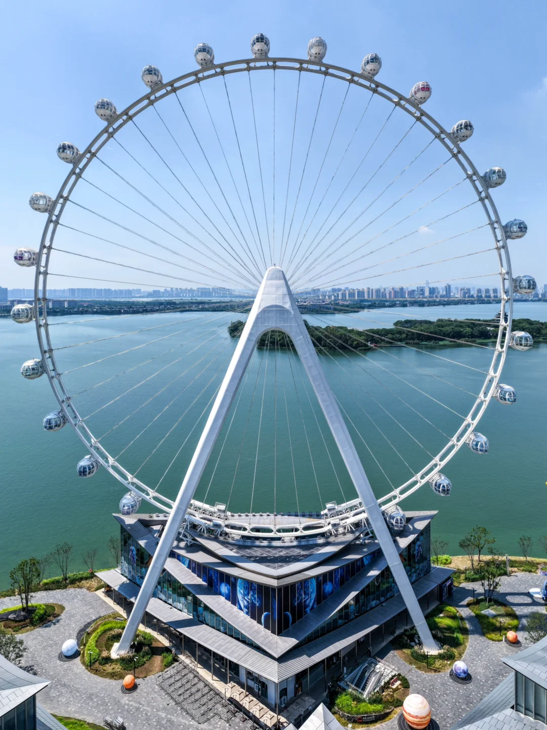 总要来苏州之眼看一次“金鸡海”吧！附机位！