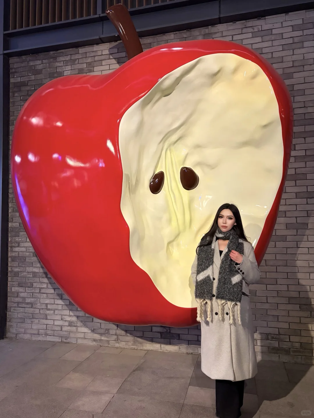 来徐州一不小心就吃掉了一口苹果🍎