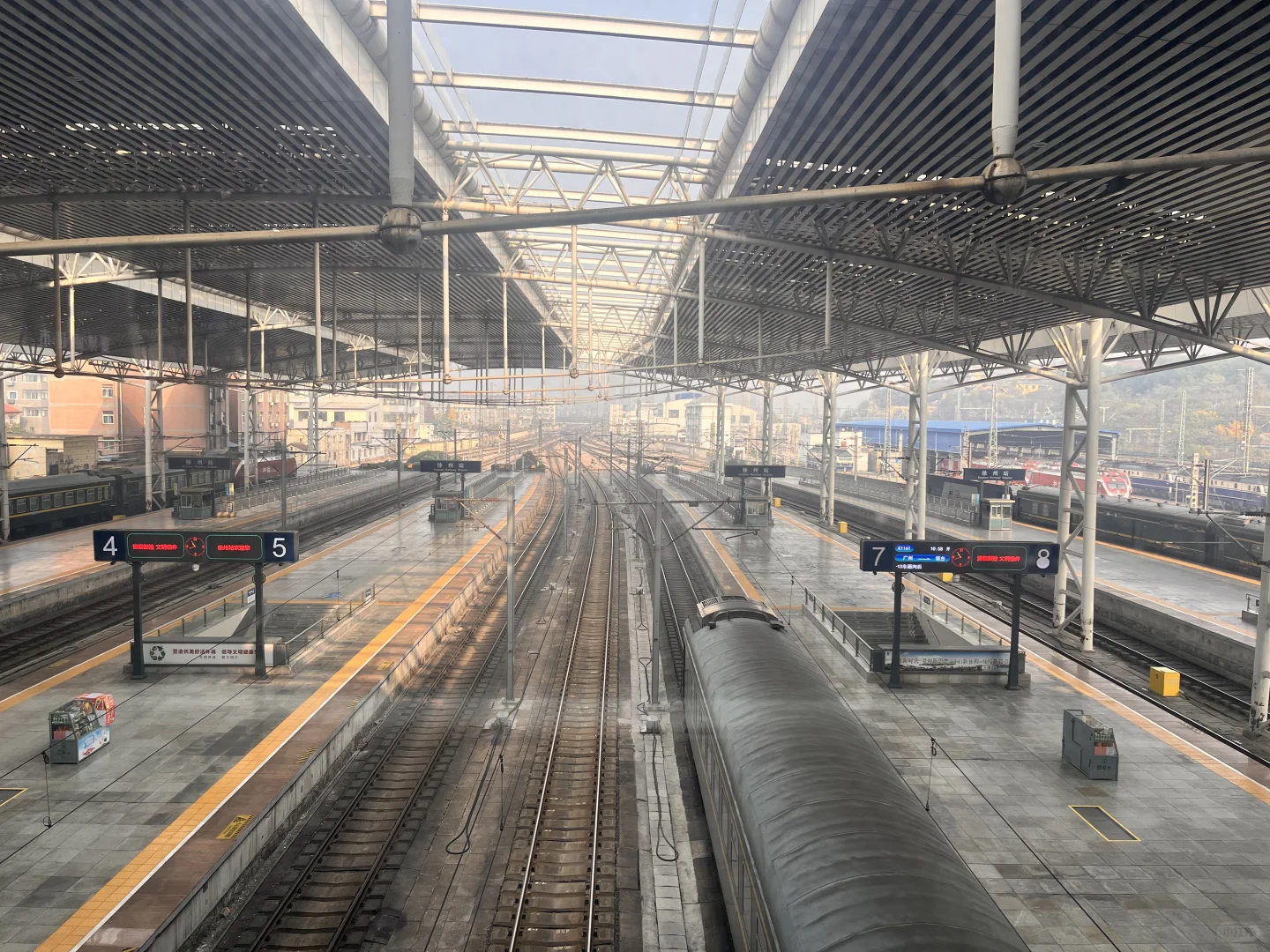 打卡徐州火车站