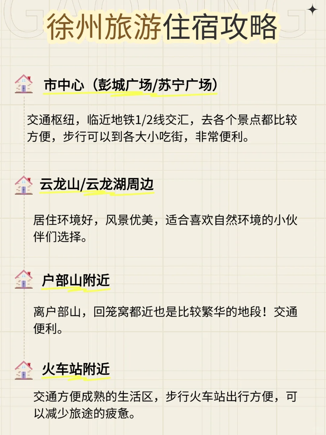 🔥徐州 3 天 2 晚不绕路攻略|省钱版