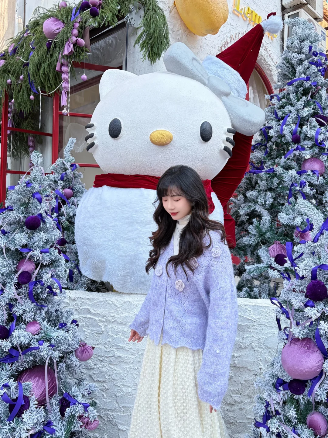 徐州小巷子里藏着紫色的浪漫圣诞🎄