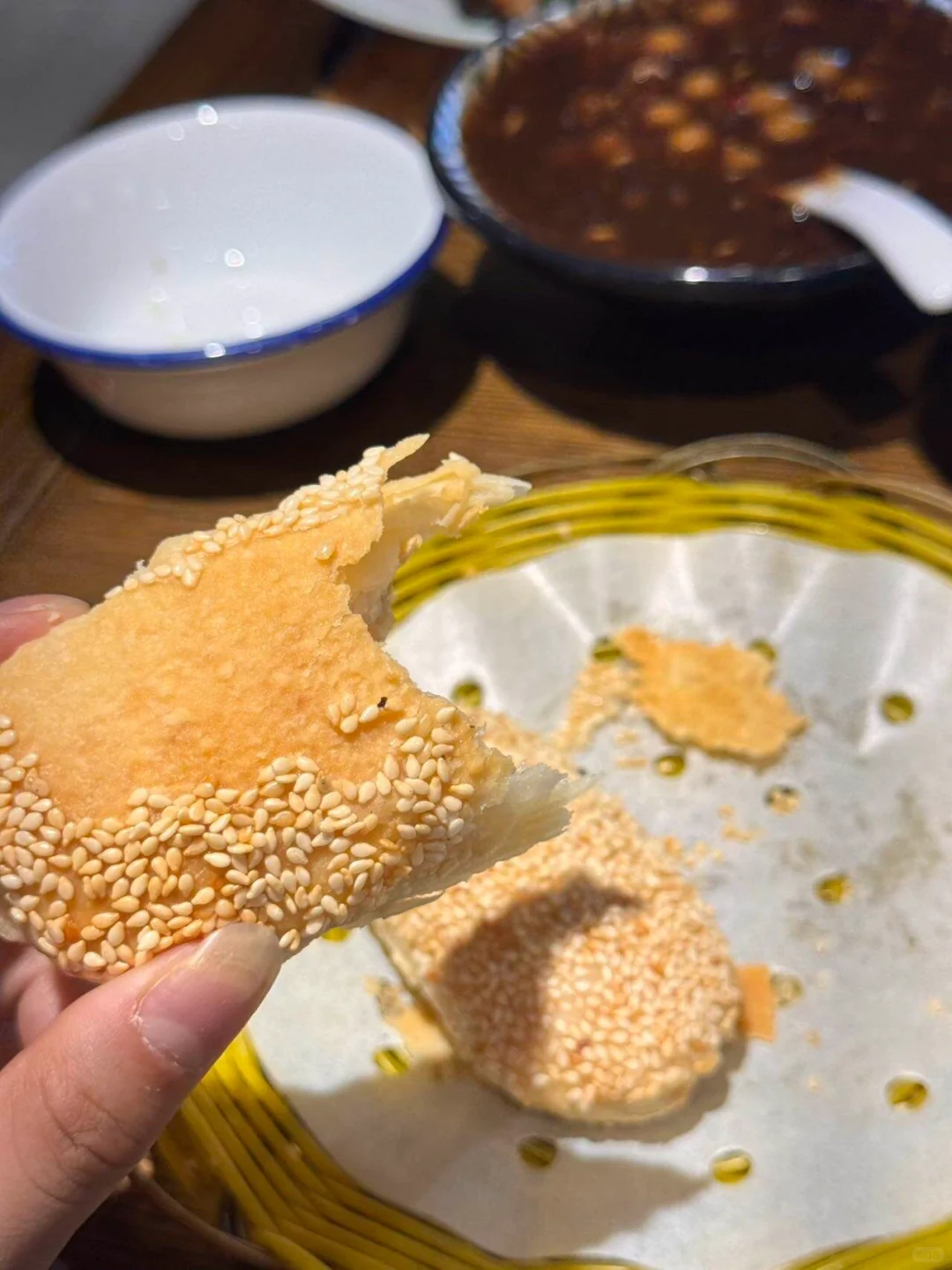 夫子庙必吃南京菜🔥鸭血粉丝汤配烧饼香迷