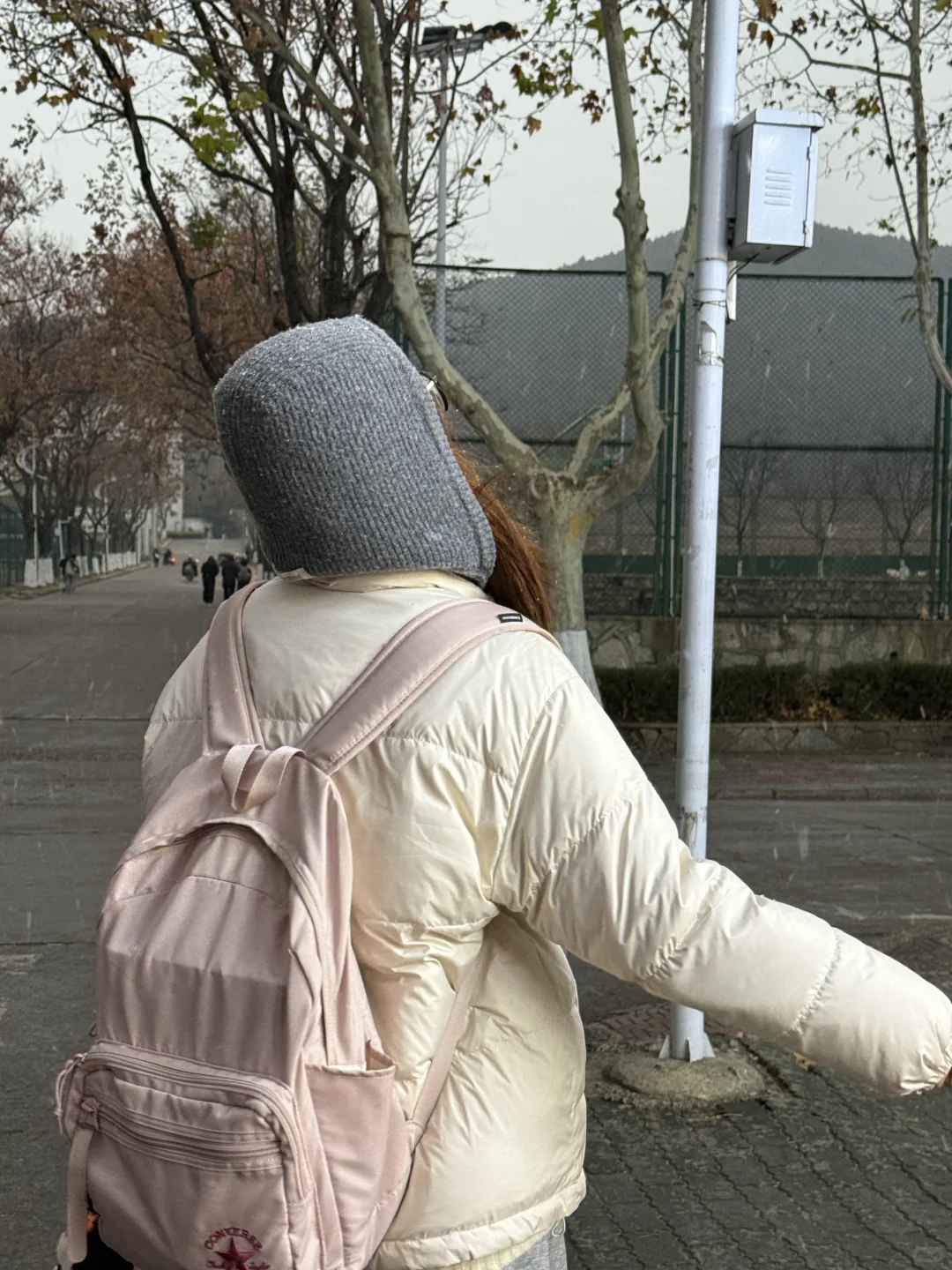 居然看见徐州下雪了❄️