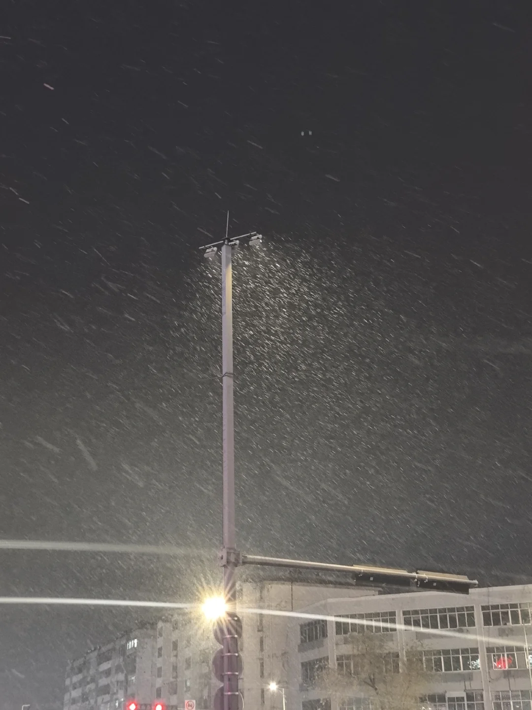 2025年徐州的第一场雪