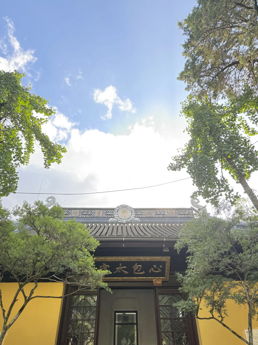 苏州｜📍姑苏城外寒山寺🎐雨后live图直出