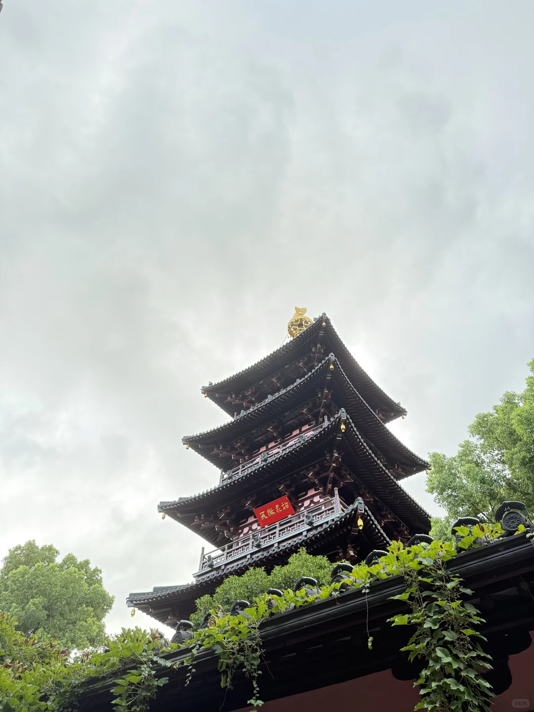 苏州｜📍姑苏城外寒山寺🎐雨后live图直出