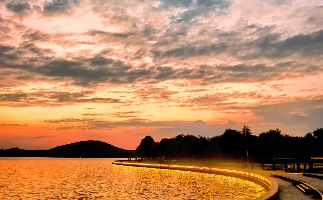 今天徐州的夕阳不要太好看