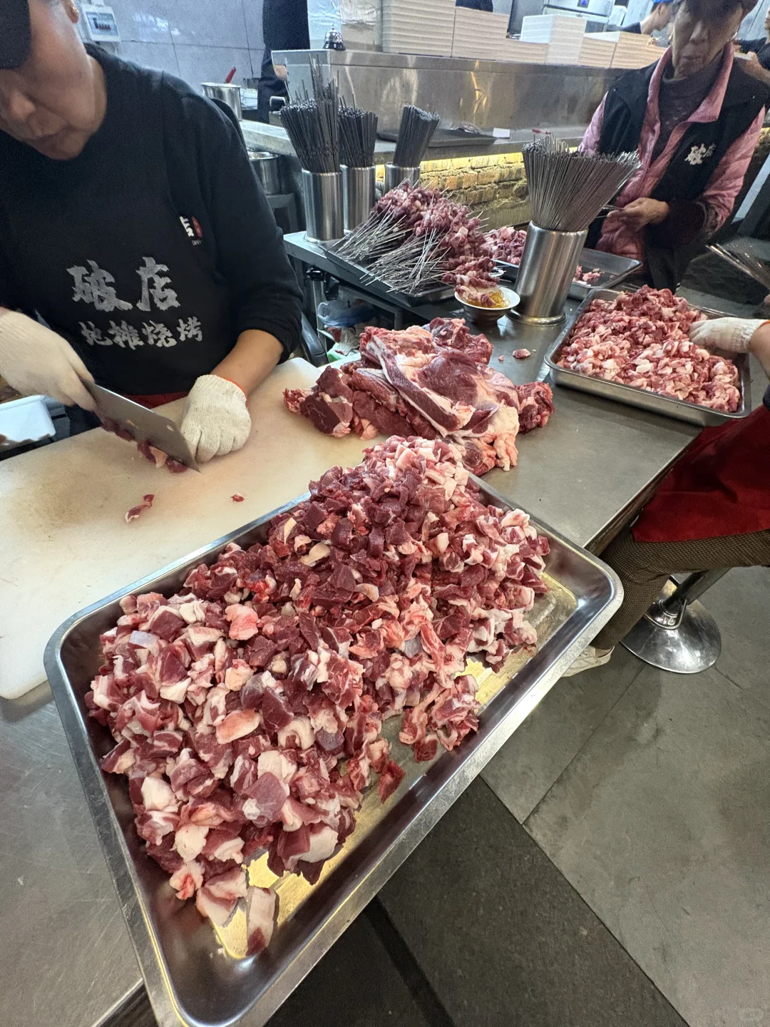 徐州，反复去吃了20次以上的烧烤老店。。