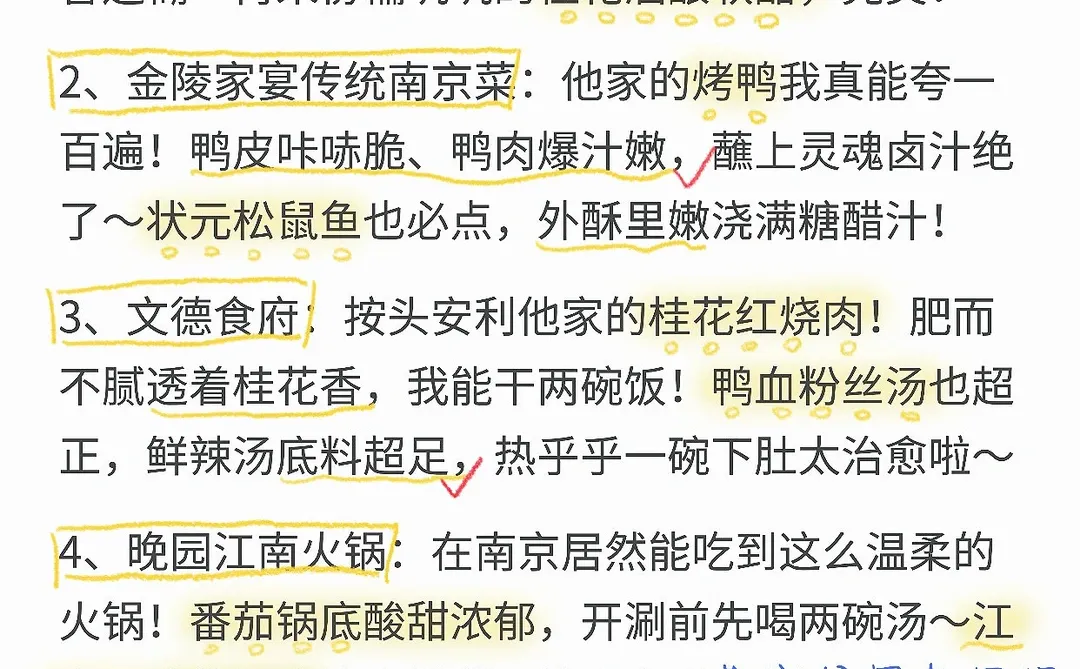J人对自己画的南京旅游攻略甚是满意🥳✌️😍