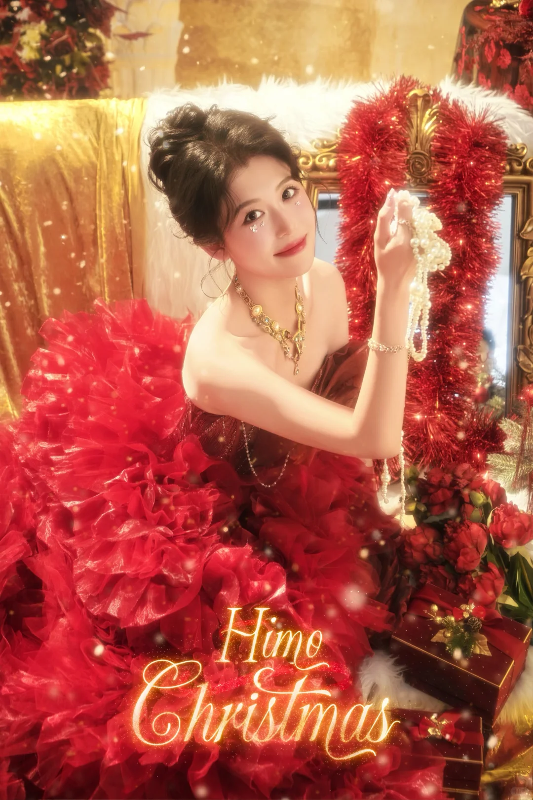 今天是闪闪发光的圣诞公主~