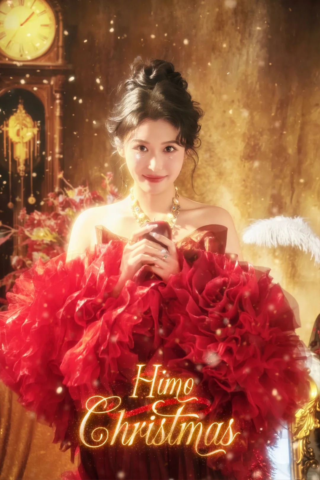 今天是闪闪发光的圣诞公主~